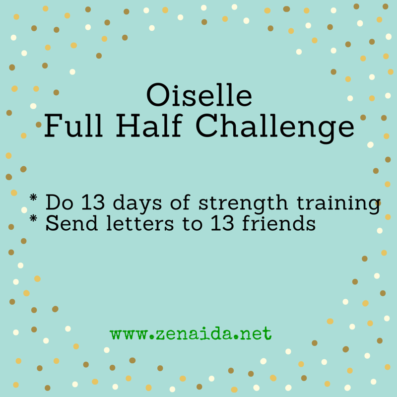 Oiselle Full Half Challenge