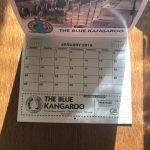 Blue Kangaroo Calendar