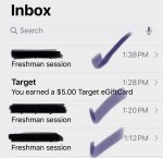 Freshman session email