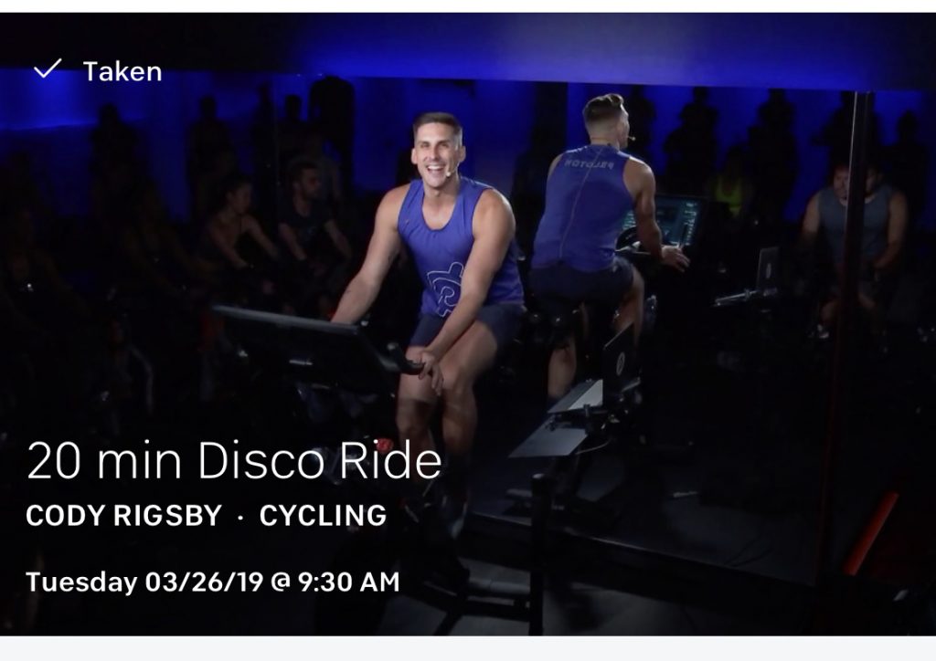 Peloton Workout