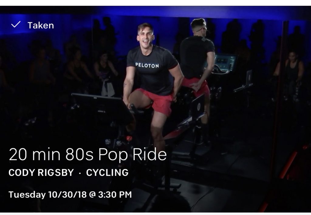 Peloton Workout