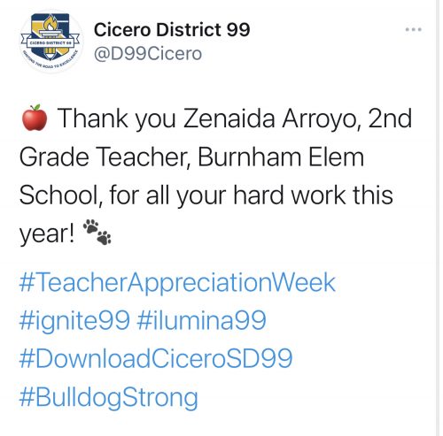 Teacher Appreciation Week