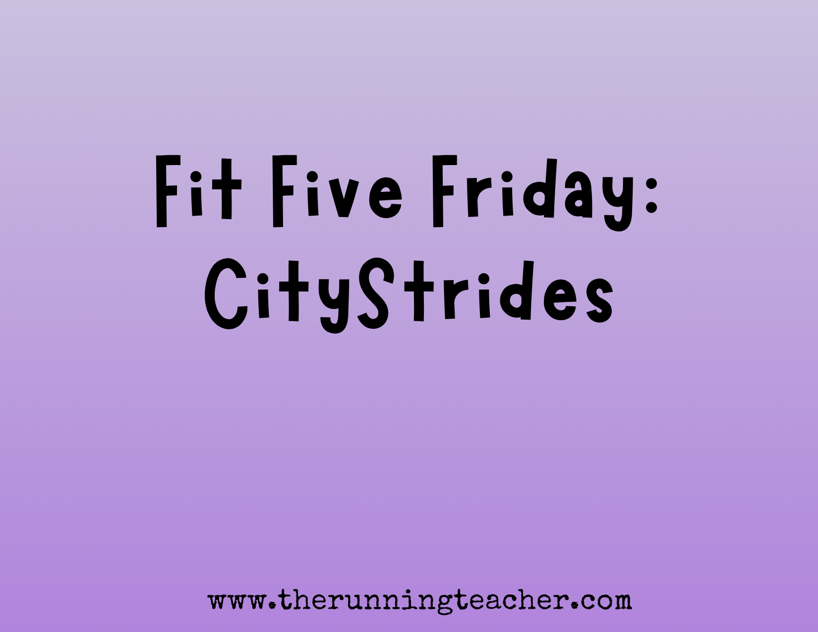 Fit Five Friday
